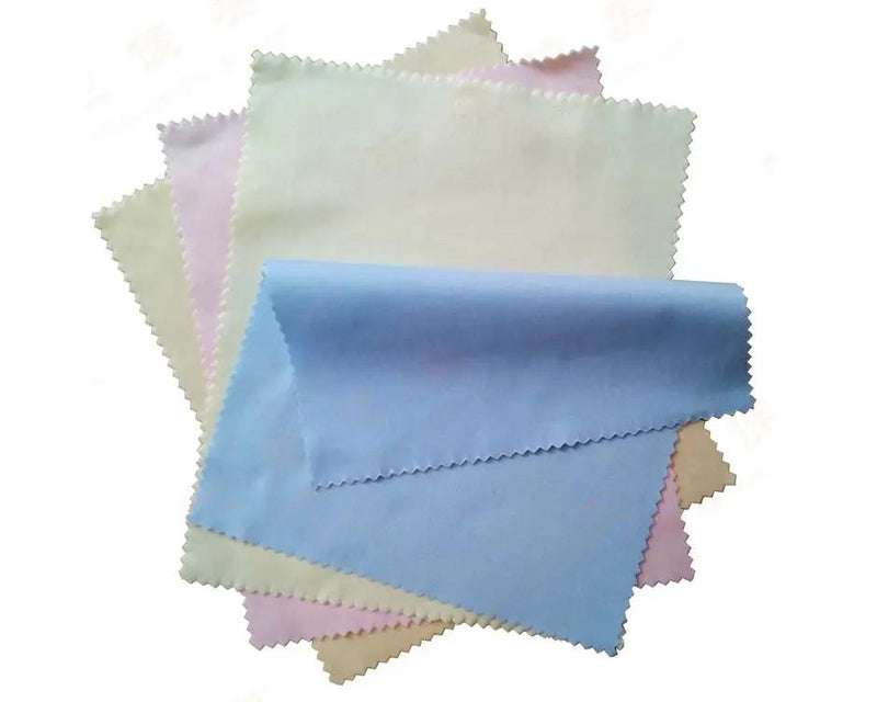 Microfiber Cleaning Cloth - Use with Beeswax Sealer for Seal and Polishing - Random Colour - 10-Pack, 10x10cm by Resin Art NZ