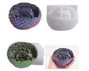 Baby Dinosaur Egg Silicone Mould Broken Shell Dinosaur Cubs Moulds by Resin Art NZ
