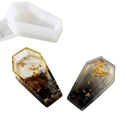 Resin Art NZ Storage Mould Resin Casting Vampire Coffin Moulds Set for DIY Craft Halloween Decoration Resin Casting Vampire Coffin Moulds Set for DIY Craft Hal...