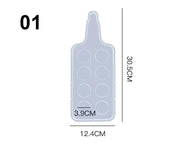Coaster Moulds Suitable For Wine Glass by Resin Art NZ