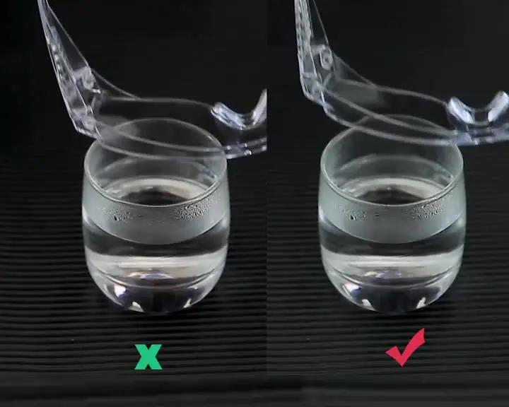 Unisex Safety and Clear Antifog Antiscratch Impact Safety Glasses UV Resistant by Resin Art NZ