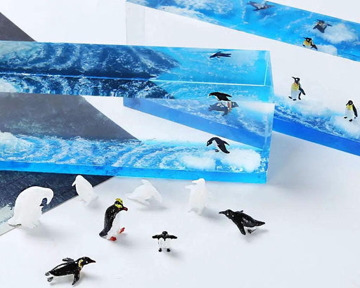3D Model Resin Mould Decoration Resin Filler Simulated - Penguin by Resin Art NZ