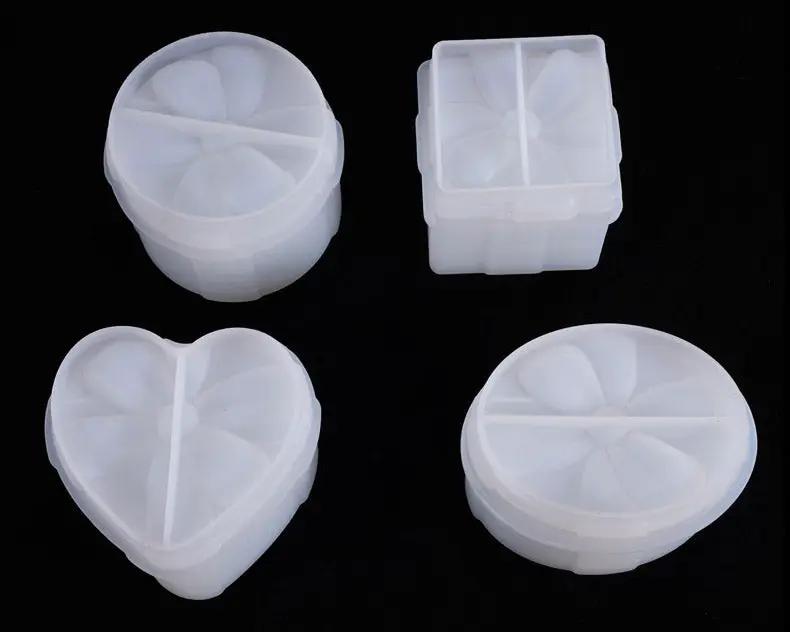Butterfly Bow Gift Box Container with Lid Resin Mould Jewelry Storage Box Container Resin Casting Silicone Mould Epoxy DIY Art Crafts by Resin Art NZ
