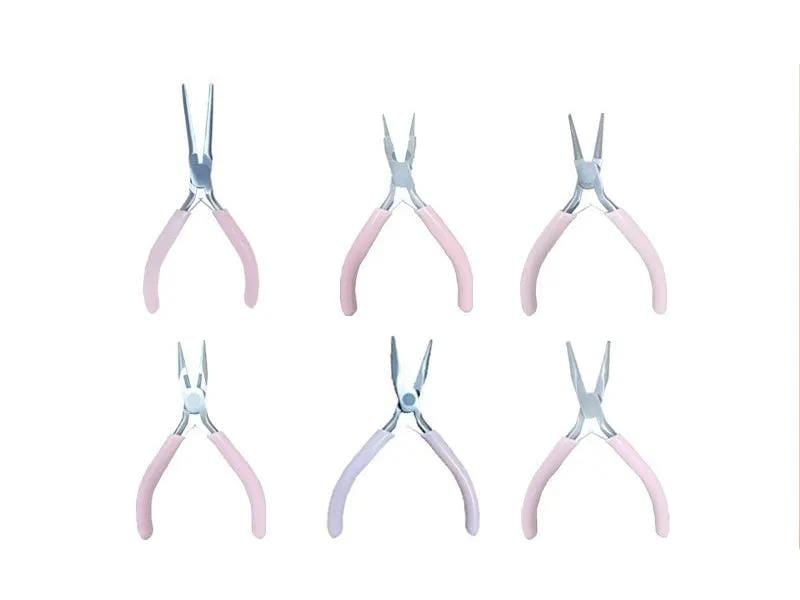 Jewelry Pliers, Jewelry Making Pliers Tools with Needle Nose Pliers/Chain Nose Pliers, Round Nose Pliers and Wire – view 1