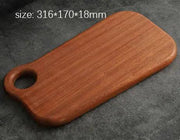 Creative Solid ebony chopping board, wooden kitchen cutting board, multi-functional bread board and serving tray. by Resin Art NZ