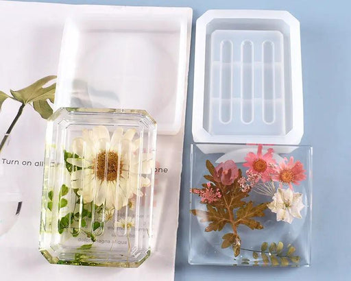 Soap Box Container Resin Mould Jewelry Storage Box Container by Resin Art NZ