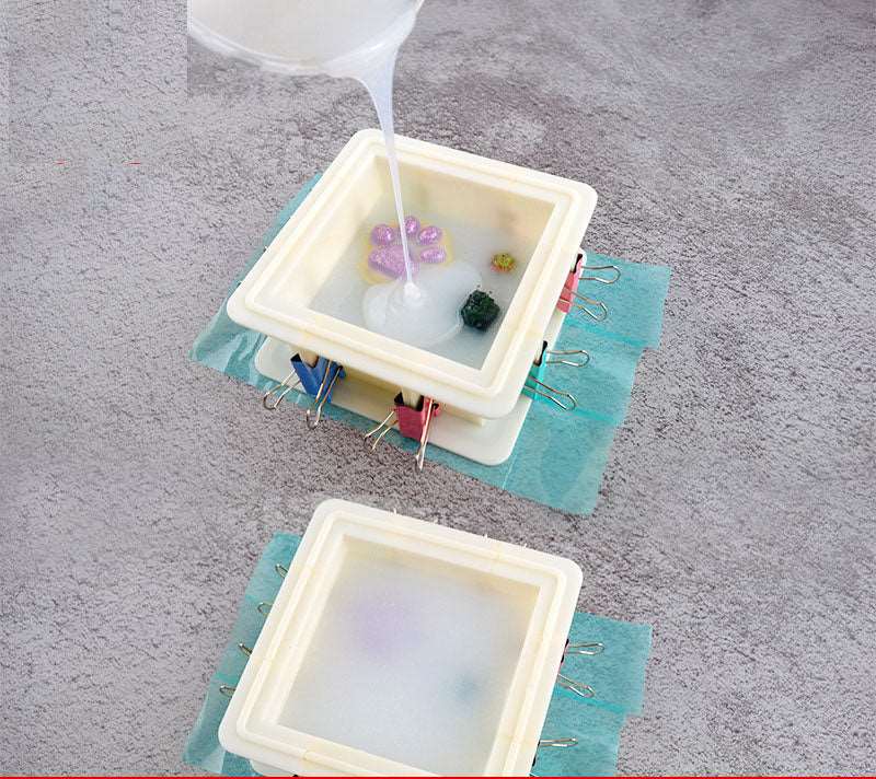 Casting Box for Silicone Mould Making Casting by Resin Art NZ