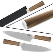 Chef Knife - 8-Inch Professional Japanese Kitchen Knife, Ultra Sharp Gyuto Knife Full Tang Ergonomic Natural Wood Handle, Cooking Knife With Gift Box - 8Inch Chef Knife by China Dropship