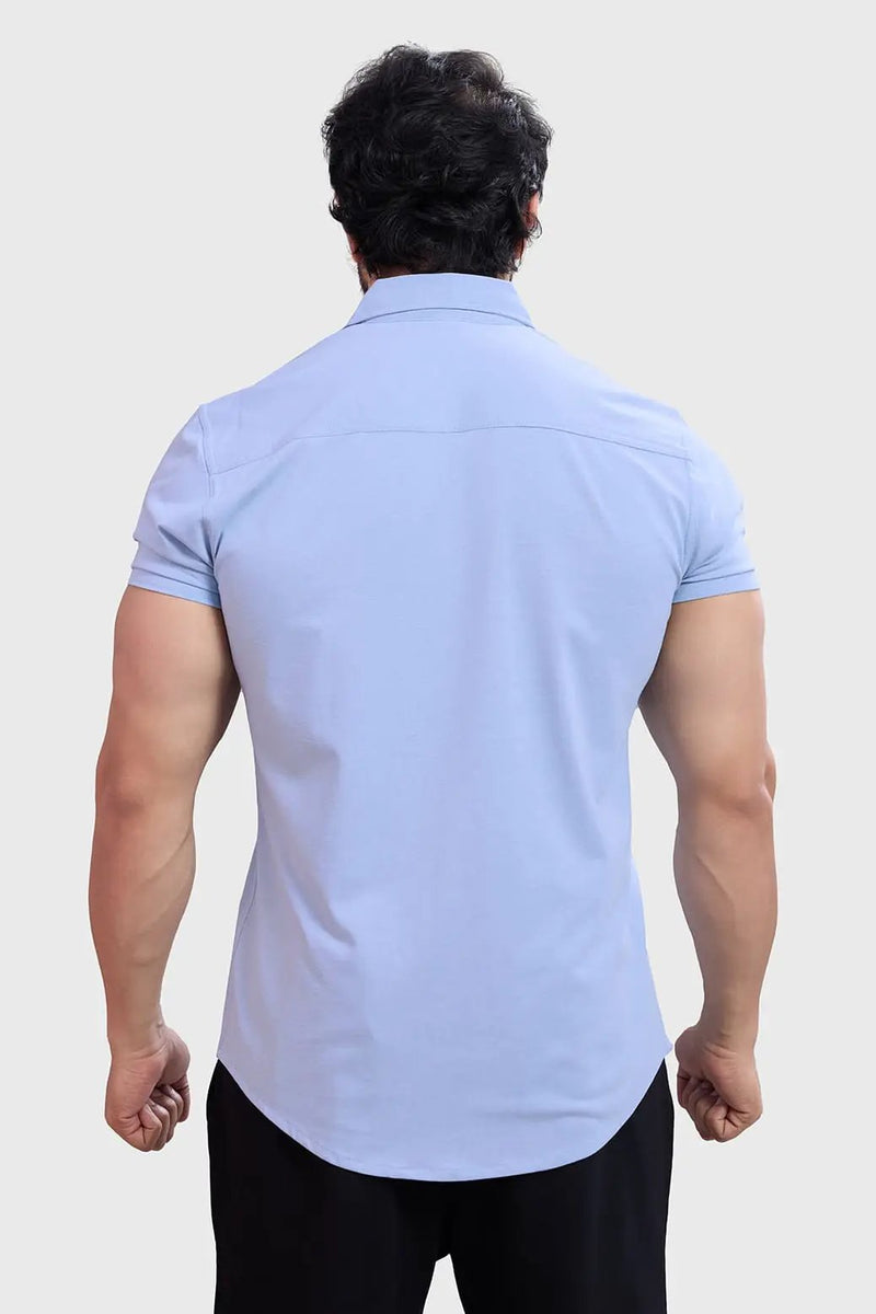 Aero Shirt Sky Blue by Fuaark Nz