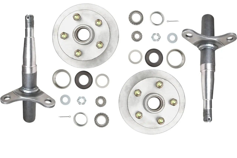 Trojan Trojan Hub Stub Kits Disc Braked Trojan Hub And Stub Kits CI Disc Braked For NZ Trailers 1500kg Load Ready To Retrofit Trojan Hub and Stub Kits CI Disc 5x4 Trailer