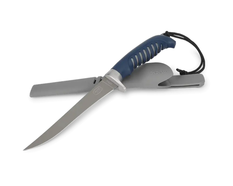 Buck Knives American Buck Knives Buck 223 Silver Fillet Knife 6 3/8in Boxed Buck 223 Silver Fillet Knife by Buck Knives