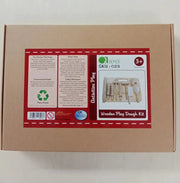 Wooden Playdough Kit - QToys | Wooden Toy NZ by Curious Moonbeam