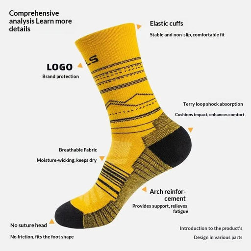 Mens & Womens Tall Wool Socks by Mead's Supply & Equipment Outfitters limited