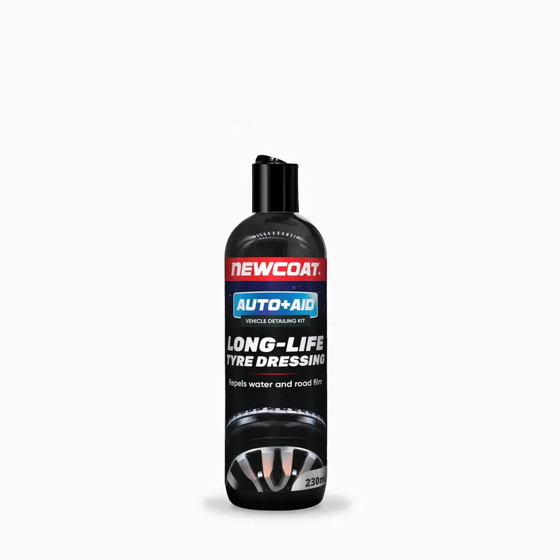 Newcoat Auto+Aid Long Life Tyre Dressing by Racing Pro NZ Ltd