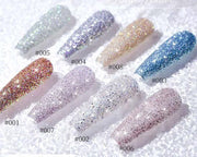 8 Colour Fine Glitter 3ml for Resin Filler Nail Oil Painting Crystal Diamond Powder by Resin Art NZ