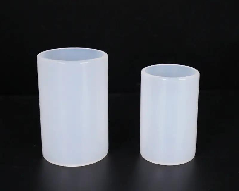 DIY Plant Pot Candle Mould, Cube and Cylinder Resin Planter moulds, Square Silicone moulds, DIY Flower Pot moulds, Pen Holder moulds - Cylindrical by Resin Art NZ