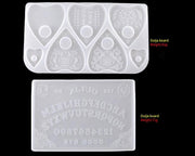 Oujia Board Moulds and Planchette Resin Moulds, Gothic Epoxy Resin Silicone Moulds for Ouija Board Game, Pendant, Resin Crafts by Resin Art NZ