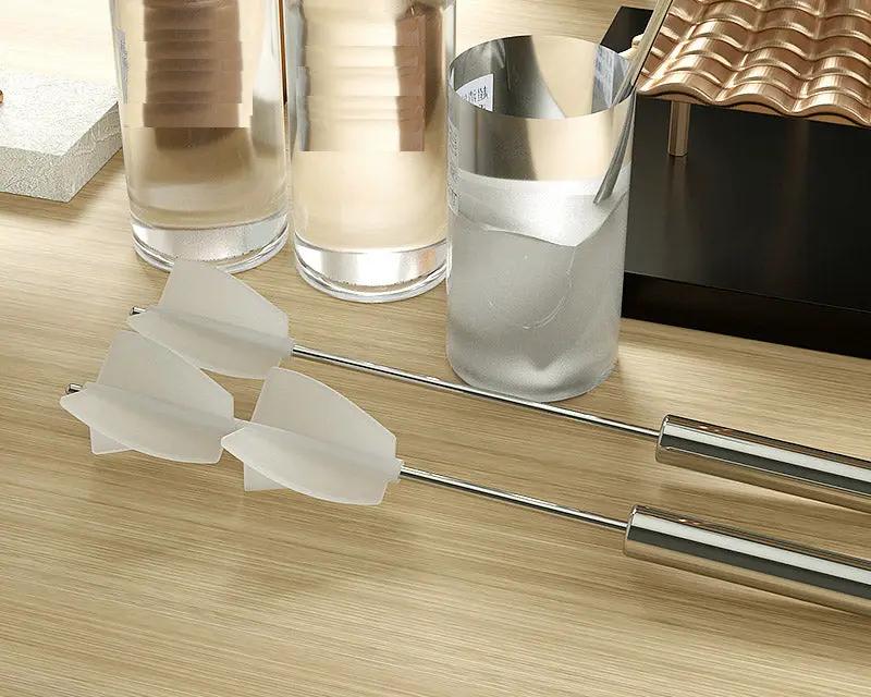 DIY Semi-Automatic Mixing Stainless Steel Silicone Blender Epoxy Mixing Stick by Resin Art NZ