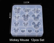 Mickey Mouse Bear Moulds by Resin Art NZ