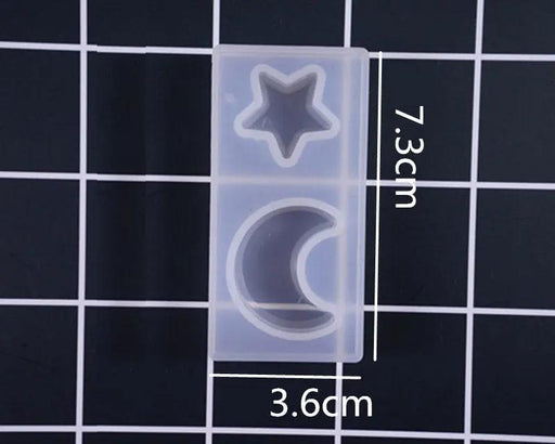 Moon and Star Moulds 02 by Resin Art NZ
