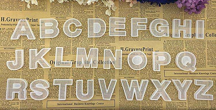 Alphabet Letter Moulds - Individual by Resin Art NZ