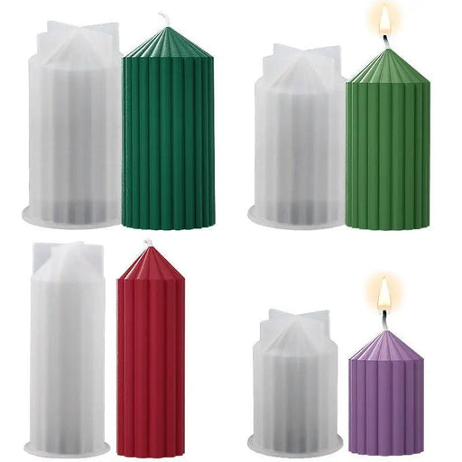 Resin Art NZ Moulds Candle Casting Mould with Resin, Cement, Candle - 05 Candle Casting Mould with Resin, Cement, Candle - 05 | NZ