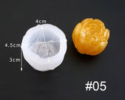 3D Flower Shaped Silicone Moulds Fondant Mould for Resin Art Chocolate Cake Handmade Soap Mould Candy Making Pastry Candle by Resin Art NZ