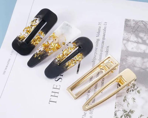 Hair Clips Metal Flat Hair Clips Barrette for Resin Moulds, Duckbill Hair Clips DIY Accessories for Resin Art Crafts by Resin Art NZ