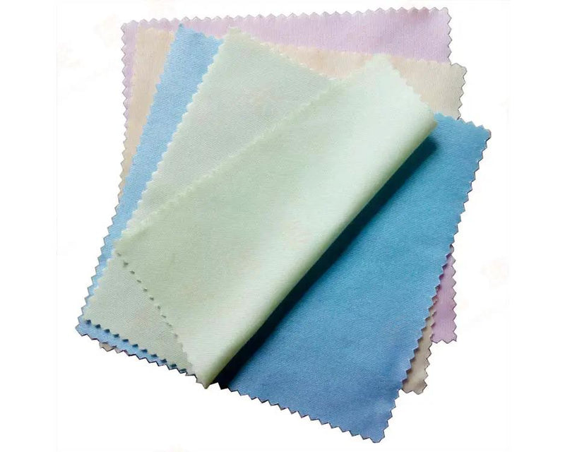 Microfiber Cleaning Cloth - Use with Beeswax Sealer for Seal and Polishing - Random Colour - 10-Pack, 10x10cm by Resin Art NZ