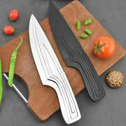 Creative Combination Kitchen Knife Kit Silver by China Dropship