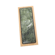 Green Jade Sharpening Stone 2 Side Grit 10000 Fine Polishing Whetstone With Bambusoideae Base Angle Guide by China Dropship