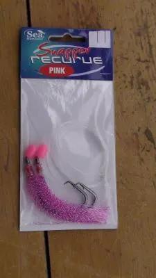 Sea- Harvester General Snapper Recurve 5/0 Pink S-H Sea Harvester Snapper Recurve 5/0 Pink Fishing Hook