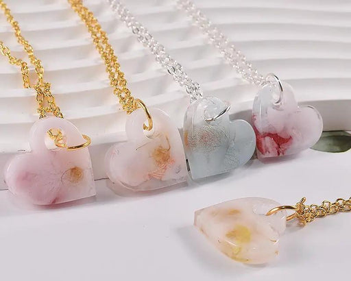 Pendulum Moulds with hole - Heart Sharp - 02 by Resin Art NZ