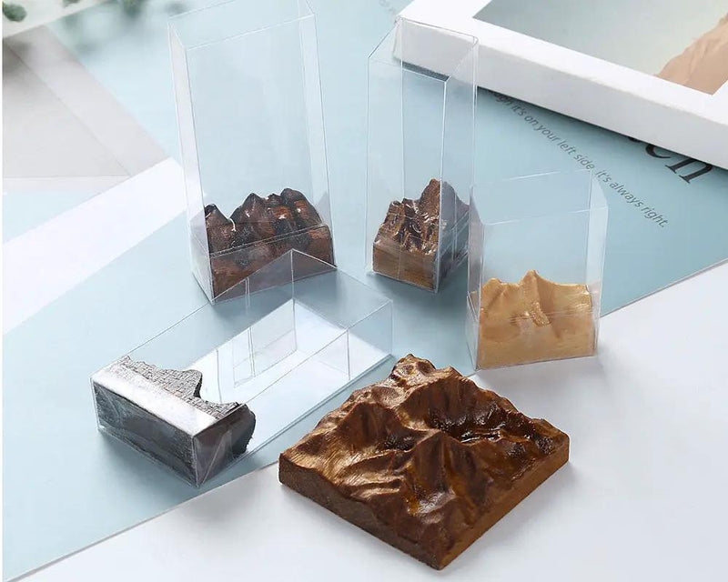 Fake Mountain Resin Epoxy Craft Wood Natural Snow Mountain Dried Flower Resin Decorative Craft DIY Ring Pendant Micro Landscape Making for Jewelry by Resin Art NZ