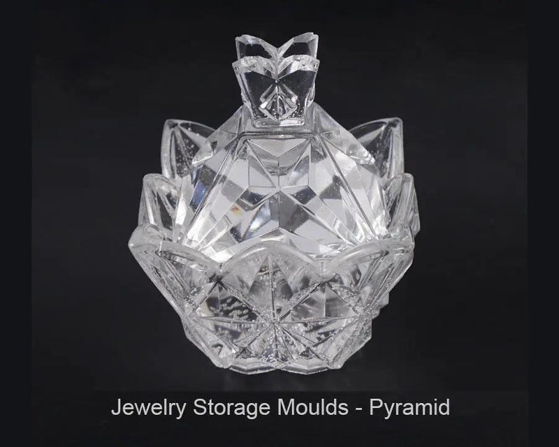 Jewelry Storage Moulds Set for DIY Craft and Resin Art - Pyramid by Resin Art NZ