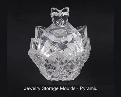Jewelry Storage Moulds Set for DIY Craft and Resin Art - Pyramid by Resin Art NZ