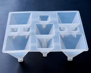 11 Pieces Pyramids Moulds Combo by Resin Art NZ