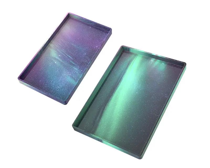 Rectangular Serving Board Coaster Tray Moulds - 01 by Resin Art NZ
