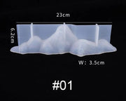 Fake Mountain Epoxy Resin Silicone Moulds Paperweight by Resin Art NZ