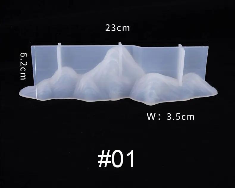 Fake Mountain Epoxy Resin Silicone Moulds Paperweight by Resin Art NZ