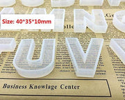 Alphabet Letter Moulds - Individual by Resin Art NZ