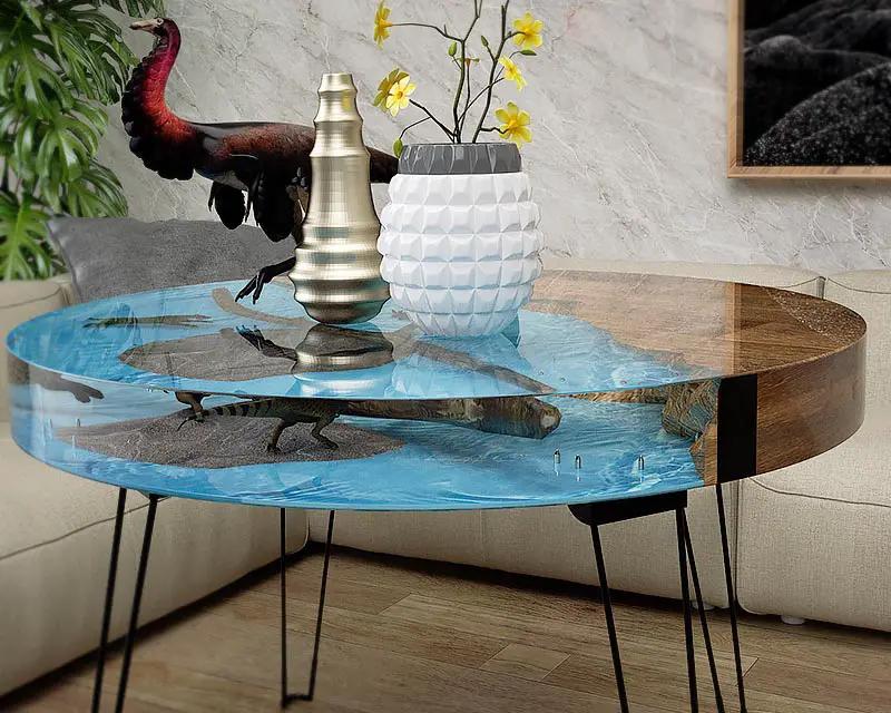 Tap Out Moulds Resin Table Coffee Table Ready to Use Moulds - 02 by Resin Art NZ