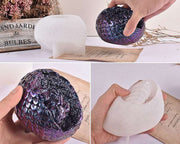 Baby Dinosaur Egg Silicone Mould Broken Shell Dinosaur Cubs Moulds by Resin Art NZ