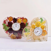 Heart Shape Clock Stand Moulds by Resin Art NZ