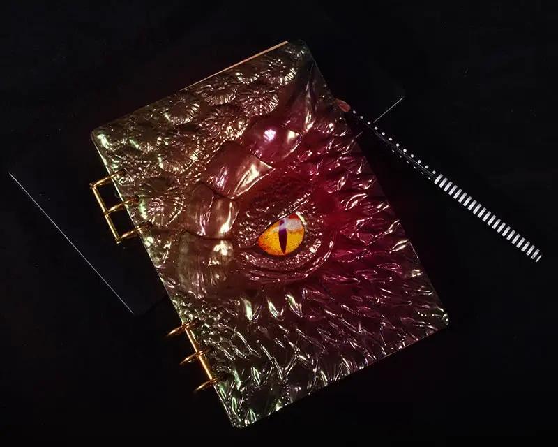 Cthulhu Demon Eye Wind Dragon Eye A5 Notebook Resin Mould by Resin Art NZ