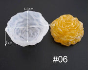 3D Flower Shaped Silicone Moulds Fondant Mould for Resin Art Chocolate Cake Handmade Soap Mould Candy Making Pastry Candle by Resin Art NZ