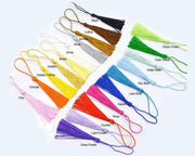 3 Pieces Colorful Tassels for DIY Bookmark Resin Moulds Jewelry DIY Craft by Resin Art NZ