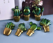 Cactus Moulds Fun showcase Cactus and Succulent Plant Silicone Molds Set for Epoxy Resin Soap Candle Wax Polymer Clay Concrete Plaster Fondant by Resin Art NZ