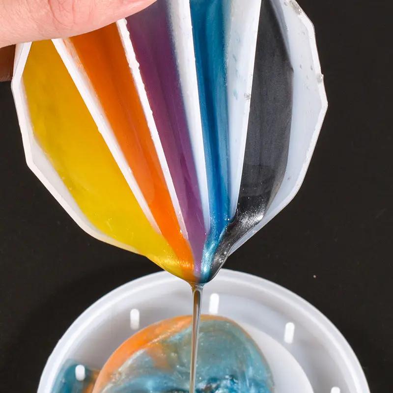 Resin Pouring Split Cup Fluid Pour Supplies Tree Clay Creative Resin Tools by Resin Art NZ