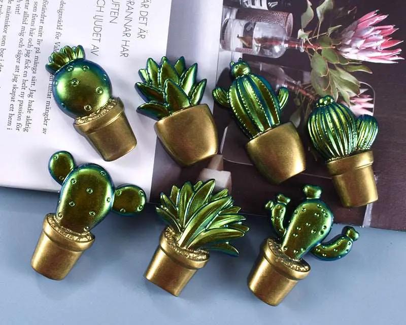 Cactus Moulds Fun showcase Cactus and Succulent Plant Silicone Molds Set for Epoxy Resin Soap Candle Wax Polymer Clay Concrete Plaster Fondant by Resin Art NZ